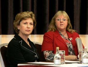 Lorraine Costello with President Mary McAleese in 2007 for EDODT