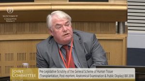 Read more about the article Watch: Oireachtas Committee & the Human Tissue Bill