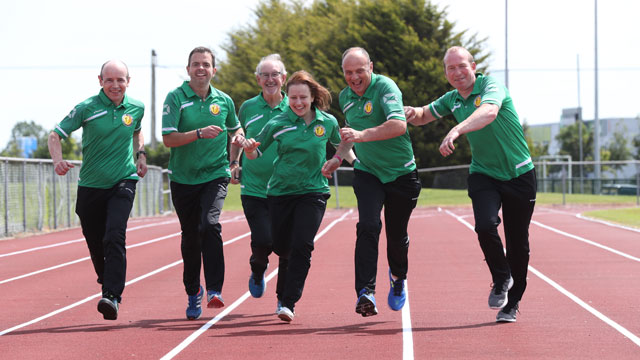 transplant team ireland take to the track at ALSAA