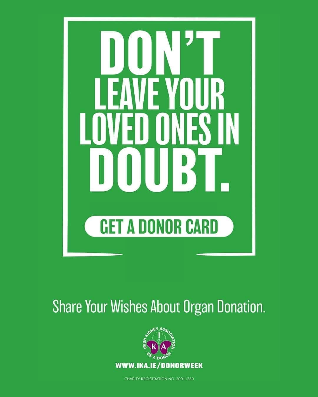 Organ Donor Awareness Week | Irish Kidney Association