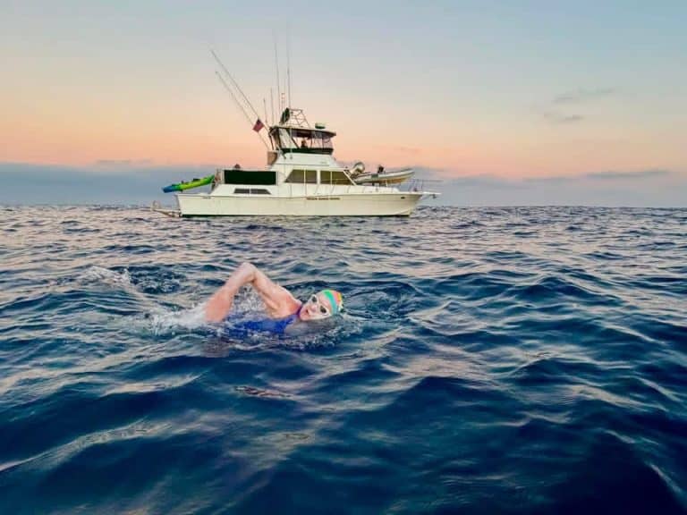 Irishwoman, 70, Swims into History, Inspired by Brother’s Journey to a Second Chance at Life | Irish Kidney Association